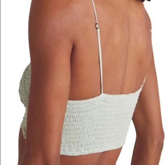 𝅺free PEOPLE
Intimately Fp Mariana Cotton Bralette In Clear Sky/light blue. - Picture 2 of 2